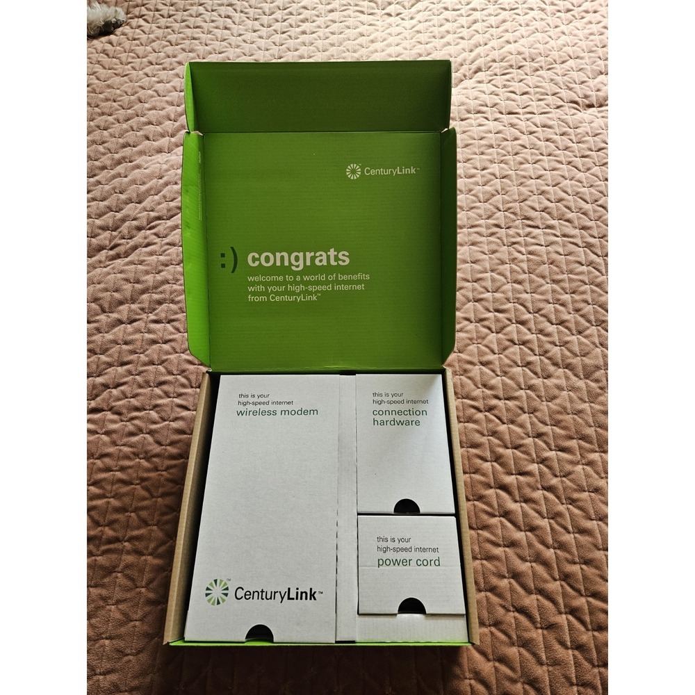 New In Box Century Link Wireless Router Modem, Never Used